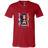 Pinay Princess Unisex Jersey V-Neck T-Shirt